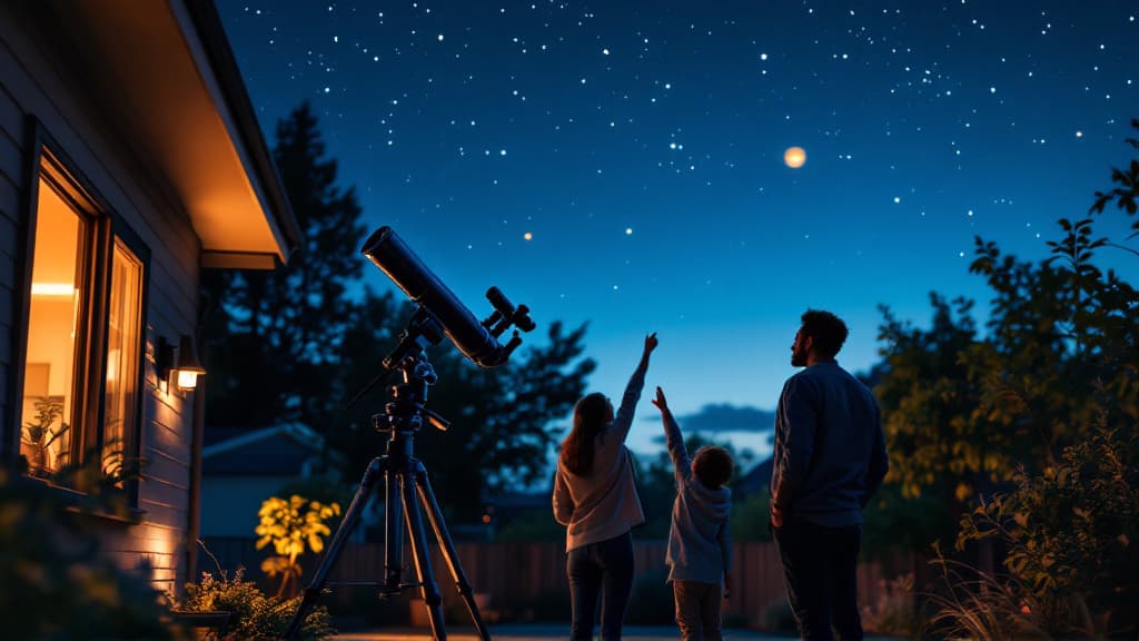 Starwise Observatory telescope viewing the night sky